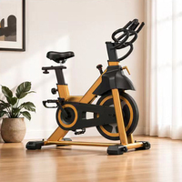 Vélo d'exercice d'intérieur Zhuobu professionnel avec cadre en acier, capacité de charge maximale de 120 kg, fonctionnement silencieux