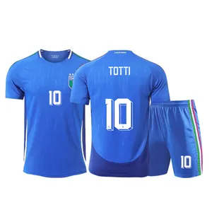 Oem Custom Italy National Team Football Jersey Euro 2024-2025 Soccer Wear Men Football Shirts Kits Football Uniform