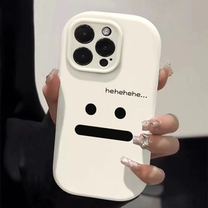 Nouvelle Version – Coque de Téléphone Anti-Chute avec Motifs Amusants d'Émoticônes et Petits Gras Personnages, Compatible iPhone 15, 16, 17 Pro Max - Product Image 2