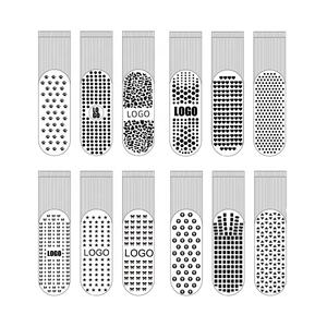 Deporte profesional acolchado diferentes tamaños OEM Nylon algodón tripulación fútbol calcetines antideslizante agarre atlético fútbol Calcetines - Product Image 2