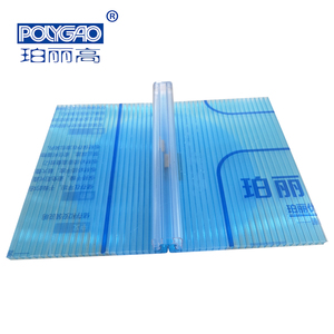 Ventas de fábrica <span class=keywords><strong>Danpalon</strong></span> Bloqueo en U Fachada de policarbonato Panel en forma de U Panel de cortina Empalme de pared Panel de luz solar - Product Image 4