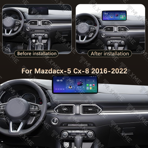 Autoradio Android à écran partagé de 12,3 pouces pour Mazda <span class=keywords><strong>CX</strong></span>-5 <span class=keywords><strong>CX</strong></span>-8 2016-2022, haut-parleur intégré, CarPlay, intégration du smartphone, Bluetooth - Product Image 3