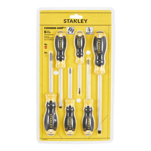 ชุดไขควงไฟฟ้า Stanley 6 ชิ้น รุ่น Giraviti ด้ามจับแบบมีเบาะ - Product Image 1
