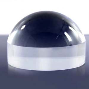 10X Lupa Acrílico Cúpula Pisapapeles Plano Lente convexa 80mm Diámetro Lente óptica esférica OEM Personalizable - Product Image 1