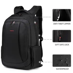 Tigernu iş antirrobo mochila para hombre ile usb geçirimsiz laptop sırt çantası bolsa para dizüstü