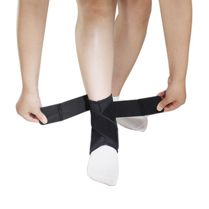 Gaine de support de cheville élastique pour le sport, élastique, OEM, noir et jaune, sangle enveloppant, stabilisateur, pour soulager la douleur du <span class=keywords><strong>pied</strong></span>, 1 pièce - Product Image 2