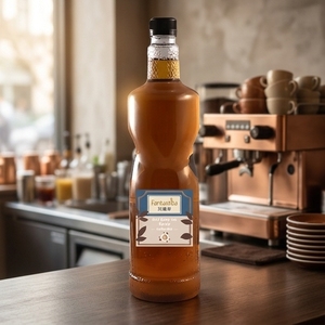 Jarabe de Bergamota Infusionado, Pedido al por Mayor, Caja de 12 Botellas, Esencia Cítrica Intensa para Recetas - Product Image 1