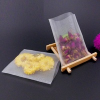 Sachets de thé triangulaires en nylon thermoscellés jetables pour sous-conditionnement et soupes