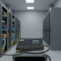 Serveur de périphériques série Moxa NPort 5650-8-DT-T 8 ports Ethernet industriel