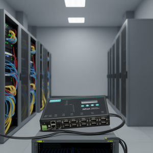 Serveur de périphériques série Moxa NPort 5650-8-DT-T 8 ports Ethernet industriel - Product Image 3