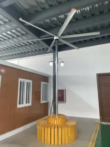 מכירה לוהטת אלומיניום להבי חשמלי Hvls תעשייתי רצפת Stand קירור מאוורר