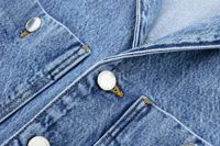 Femmes décontracté Vintage combinaison combishort couleur unie ample grande taille nouveau été Denim Collection bouton décoration Logo taille