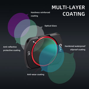 Juego de Filtros para Lentes de Cámara Deportiva, VND y CPL y <span class=keywords><strong>Filtro</strong></span> <span class=keywords><strong>ND</strong></span> Variable de Difusión de Niebla Negra 1/2 1/4 para Accesorios de Acción DJI <span class=keywords><strong>Osmo</strong></span> Pocket 3 - Product Image 3