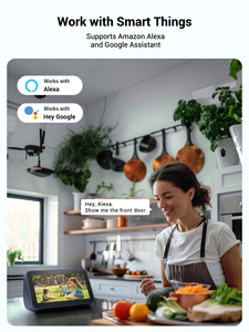 Techage Tuya <span class=keywords><strong>Home</strong></span> Caméra sans fil 2mp Wifi Vicohome Ampoule 360 Caméra intelligente de <span class=keywords><strong>surveillance</strong></span> de sécurité au plafond dissimulée - Product Image 6