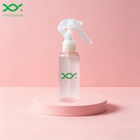 XYPACKAGING Flacon pulvérisateur à gâchette en PET de 50 ml, rechargeable, pour cosmétiques, toner, brume capillaire, liquides, crème pour le visage, lotion