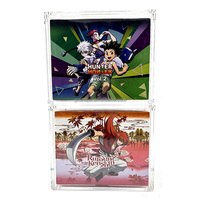 Boîte de rangement en acrylique transparent SHP pour Union Arena TCG : Rurouni Kenshin - Boîte de rangement UE11BT avec couvercle magnétique, épaisseur acrylique 6 mm