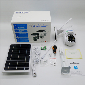 Panel năng lượng mặt trời an ninh IP CCTV năng lượng mặt trời Powered 360 độ wifi <span class=keywords><strong>Camera</strong></span> Mạng <span class=keywords><strong>camera</strong></span> với PTZ các tính năng hai cách âm thanh mà không cần pin - Product Image 6