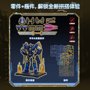 บล็อกกี้ส์ ทรานส์ฟอร์เมอร์ส วัน ฟิกเกอร์ส บียอนด์ อิดิชั่น เซ็นทิเนล ไพรม์ รุ่นเรืองแสง ของแท้ ตัวต่อประกอบ ของเล่นบล็อก - Product Image 6