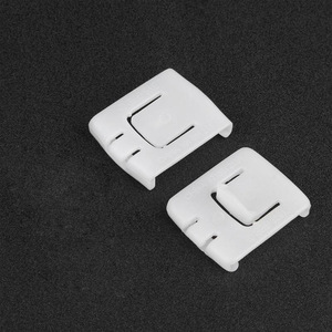 QY White Plastic <b>Seat</b> Wheel Guide Clip Compatible With Volkswagen <b>Golf</b> MK1 MK2 MK3 <b>GTI</b> VR6 For Replace Repair - Product Image 2