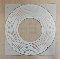 Circuit imprimé en aluminium personnalisé OEM pour éclairage LED de plafond, éclairage UFO à haut rendement, éclairage circulaire MCPCB