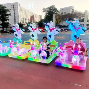 Nuevos Coches Eléctricos Luminosos con Temporizador y Arranque Remoto para Niños, Coches de Batería de 24 V para Interiores y Exteriores, para Parques de Atracciones - Product Image 2