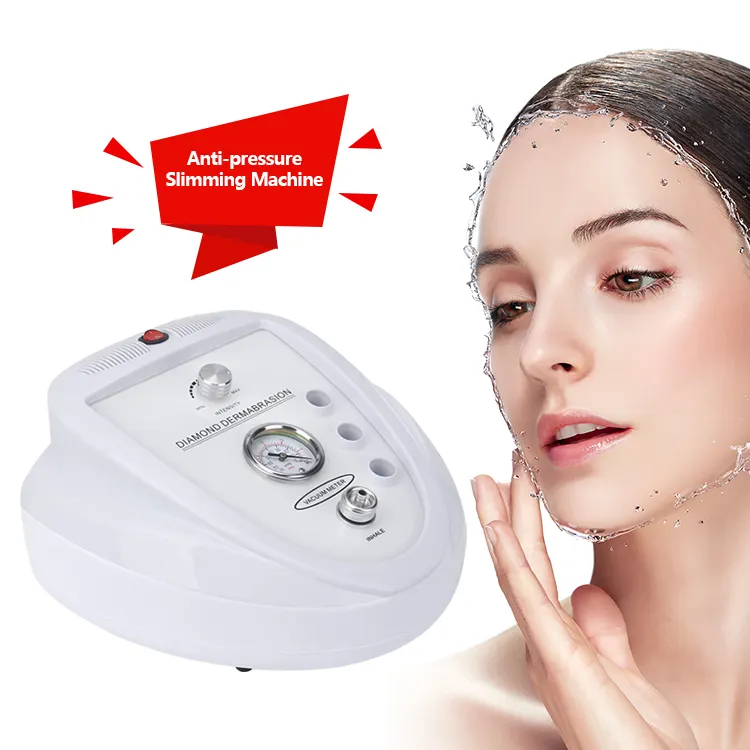 Agua portátil OxygenJet Peel Diamond Micro Dermabrasion Peel Removal Double Jaw Elimina las arrugas