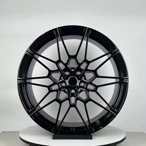 Nouvelles roues de voiture de tourisme en alliage forgé noir personnalisé 15-24 pouces 5x114.3 5x112 jantes sport concaves pour <span class=keywords><strong>A4</strong></span> A6 <span class=keywords><strong>B8</strong></span> C7 F30 E90 X5 - Product Image 4