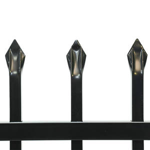 سياج أنبوبي من الألومنيوم بطول 4 و5 و6 و8 أقدام، سهل التركيب للحدائق والأمن الخارجي - Product Image 2