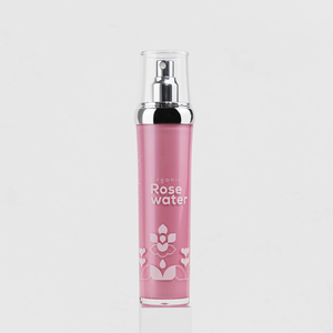 ขวดสเปรย์อะคริลิคทรงกระบอกขนาด 120 มล. แบบกำหนดเอง พร้อมฝาพ่นละอองละเอียด สำหรับบรรจุภัณฑ์เครื่องสำอางสำหรับเดินทาง ขายส่ง - Product Image 1