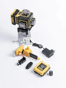 <span class=keywords><strong>Niveau</strong></span> Laser 16 Lignes 360 Auto-Nivelant, <span class=keywords><strong>Niveau</strong></span> Laser Lignes Croisées Vertes 4D Professionnel 4x360° - Product Image 2