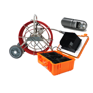 IP68 không thấm nước cống thoát nước Video CCTV Ống kiểm tra máy ảnh Pan Tilt focusable Máy Ảnh Đầu 120m Cáp công nghiệp <span class=keywords><strong>borescope</strong></span> - Product Image 2