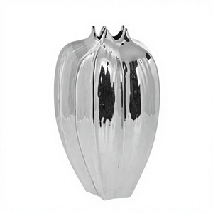 Handmade Aluminum High Quality Modern Home <b>Wedding</b> Display <b>Centre</b> <b>Piece</b> Handmade Creative Luxury Tabletop Vase - Product Image 3