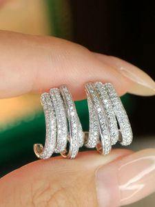 Pendientes de Diamantes Naturales de 1 Quilate en Oro Real de 18 Quilates de Xinfly Luxury Jewelry para Damas - Product Image 2