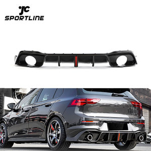 Difusor Trasero Aerodinámico de Fibra de Carbono MK8 para <span class=keywords><strong>Volkswagen</strong></span> Golf MK8 GTI 2021-2022 - Product Image 2