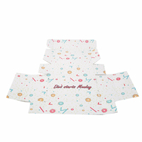 Carton plat pliant Cookie Sweet Box emballage impression personnalisée expédition fête Dessert beignet boîte de papier