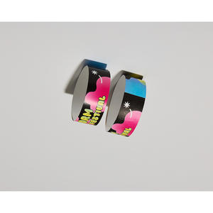 [AnyWristband] Bracelets personnalisables Bracelets TYVEK entièrement colorés Type individuel 20 mm (3/4 po) pour contrôle d'accès - Product Image 5