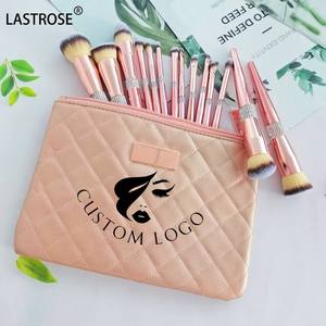 ओम हिप्पोकैम्पस आंख का चेहरा ब्लश पाउडर 18 पीसी सफेद मेकअप ब्रश बैग के साथ सेट - Product Image 4