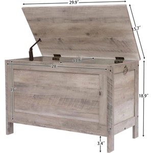 <span class=keywords><strong>Banc</strong></span> de rangement pour chaussures avec coussin, 12 compartiments, étagères réglables, organisateur de chaussures multifonctionnel pour l'entrée - Product Image 3