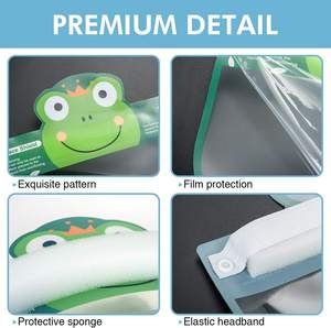 Penutup Wajah Lucu dengan Visor Bening Karet Gelang Dapat Digunakan Kembali Transparan untuk Aktivitas Luar Ruangan (Perempuan) - Product Image 3