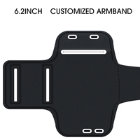 Accessoires cellulaires en gros : Sac de sport ultra-fin pour téléphone portable, brassard avec porte-clés