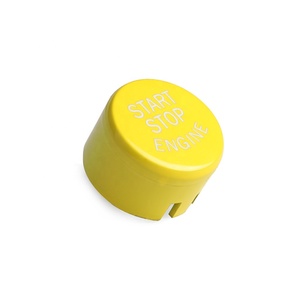 JDMotorsport88 Gele Stop Start knop met OFF knop voor BMW F Serie <span class=keywords><strong>1</strong></span> 2 3 <span class=keywords><strong>4</strong></span> Serie F20 F22 F30 F32 X1 X3 X4 X5 X6 F48 F25 F26 F15 - Product Image 2