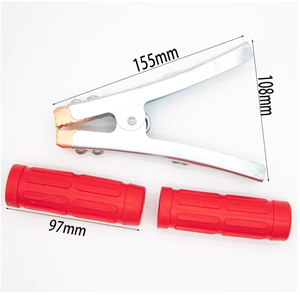 धातु अललिगेटर क्लिप क्लैंप 400a निकल प्लेटिंग ने उच्च शक्ति उपकरण के लिए बैटरी अललिगेटर तार क्लिप - Product Image 3