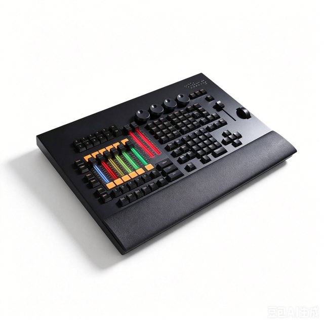 Command Wing Console Stage Lights Controller Dmx512 Dj Lighting Console With Case Electric  Rgb Leds