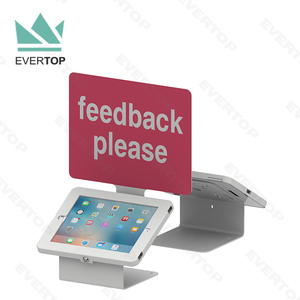 LST02-H 7.9-12.9 "Rotary Self Service <span class=keywords><strong>Plastic</strong></span> Counter <span class=keywords><strong>Top</strong></span> Đối Với iPad Kiosk Đứng Chống Trộm, Máy Tính Bảng Công Cộng Cho iPad Display <span class=keywords><strong>Stand</strong></span> - Product Image 2