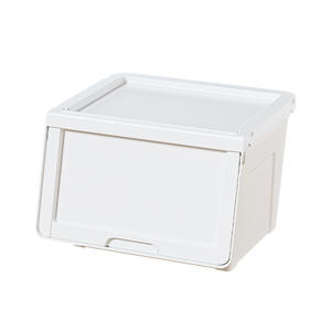 Boîte de rangement Xitianlong, style tiroir rectangulaire en plastique, organisateur de vêtements avec couvercle, usage domestique - Product Image 1