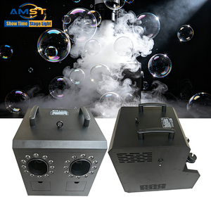 Nouvelle Arrivée Machine à Bulles et <span class=keywords><strong>Fumée</strong></span> 1500W 2 Trous RGBW avec Contrôleur DMX512 1.5L – Machine Romantique pour Bar, Mariage et Fêtes - Product Image 3