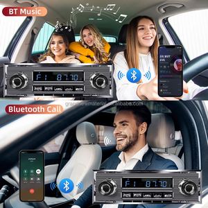 วิทยุติดรถยนต์ GRANDnavi 1 Din เครื่องเล่น MP3 สไตล์คลาสสิค ย้อนยุค รองรับ FM AUX EQ USB BT รองรับ<span class=keywords><strong>เพลง</strong></span> DAB Box - Product Image 4