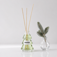Bouteille diffuseur de parfum en verre transparent multi-formes 100 ml – 5 formes uniques – Bouteille vide pour parfum