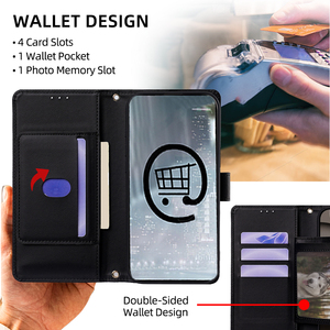 Fundas Protectoras para Teléfono Móvil con Diseño Nuevo, Multi-Ranuras, Resistentes a Impactos, de PU+TPU para Google Motorola, Vivo, Oppo - Product Image 3