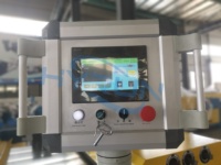 Ligne de production automatique de conduits CVC haute efficacité HYRUN 18m/min pour bords angulaires, bords TDF, conduits carrés en acier inoxydable, avec moteur et PLC